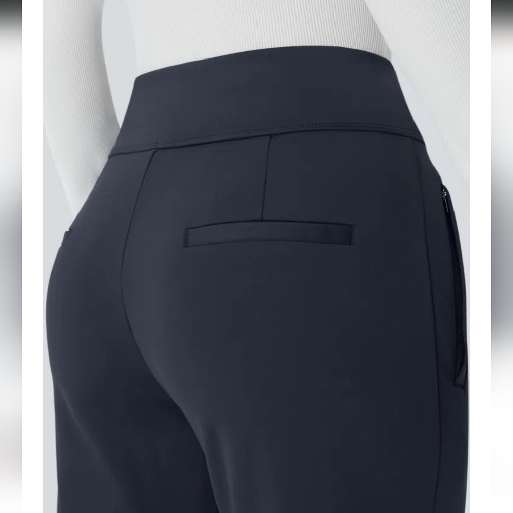 HALARA Women's Navy Boot Cut Flare Pants - Picture 2 of 8